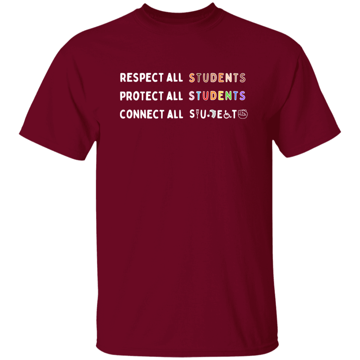 Connect All Students T-Shirt, Teacher Advocacy Shirt, Inclusion Diversity Equity Shirt, SEL Educator Gift