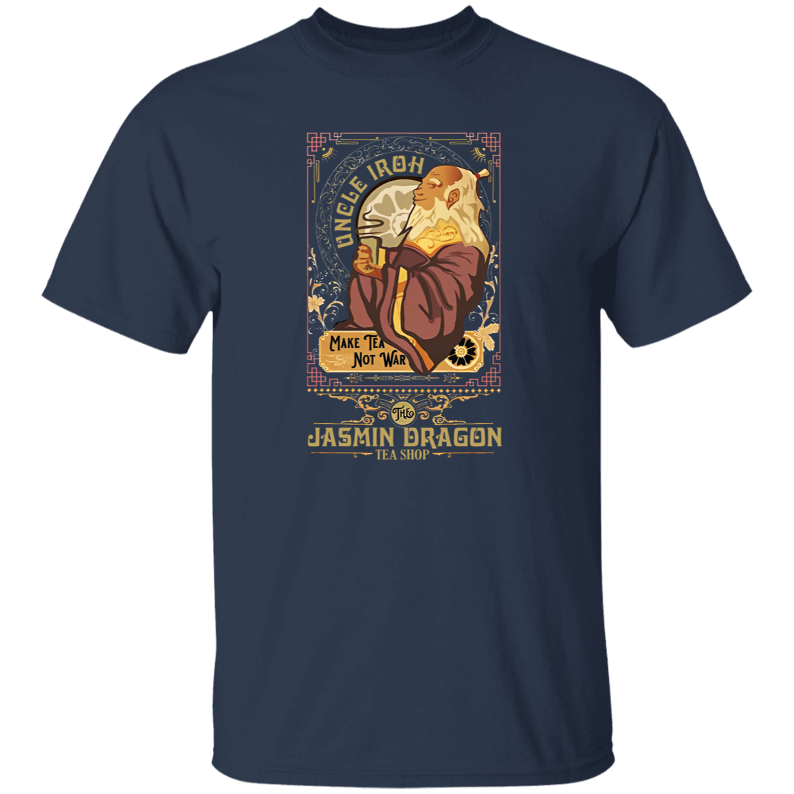 Vintage Retro Uncle Iroh Make Tea Not War Vintage T-Shirt