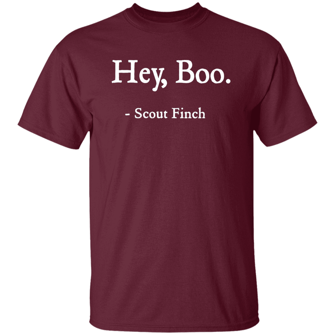 Hey Boo Scout Finch Teacher Vintage T-Shirt