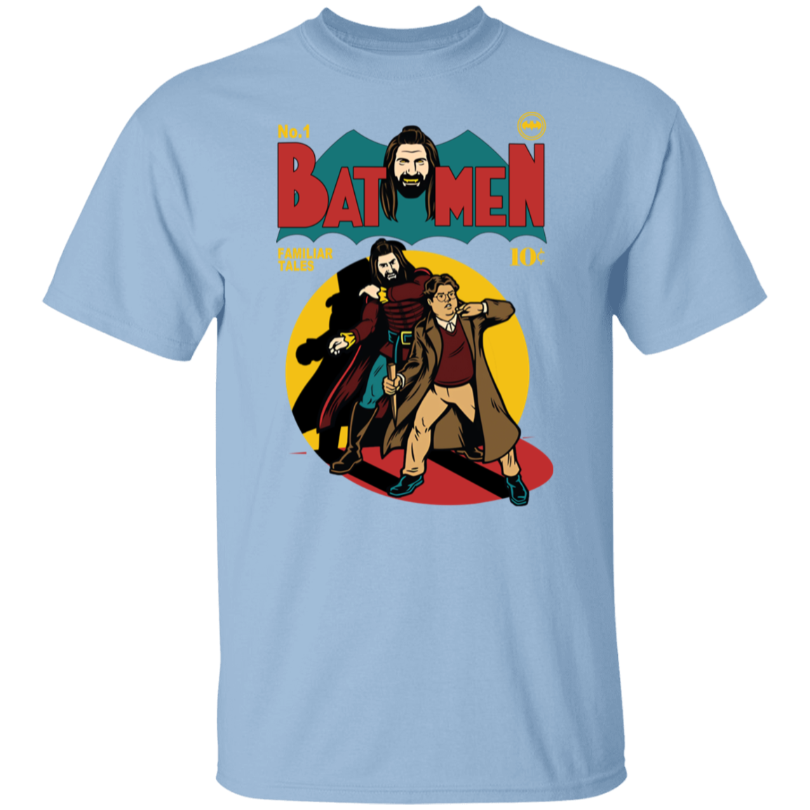 Comic Bat What We Do In The Shadows T-Shirt - leleart