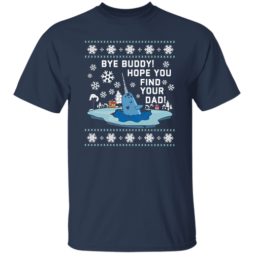 Bye Buddy Hope You Find Your Dad Funny Christmas Teacher Vintage T-Shirt