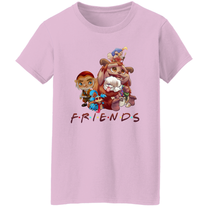 A Labyrinth Characters Friends  T-Shirt - WOMEN