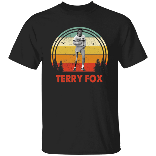 Terry Fox Vintage Unisex T-Shirt -  pelyn - ID30072404