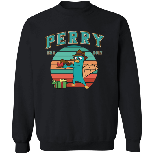 Perry The Platypus Retro Vintage Sweatshirt - ID27082423