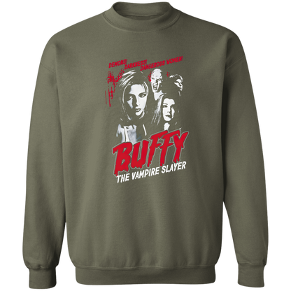 G180 Gildan Crewneck Pullover Sweatshirt Buffy The Vampire Slayer Buffy Unisex Vintage T-Shirt