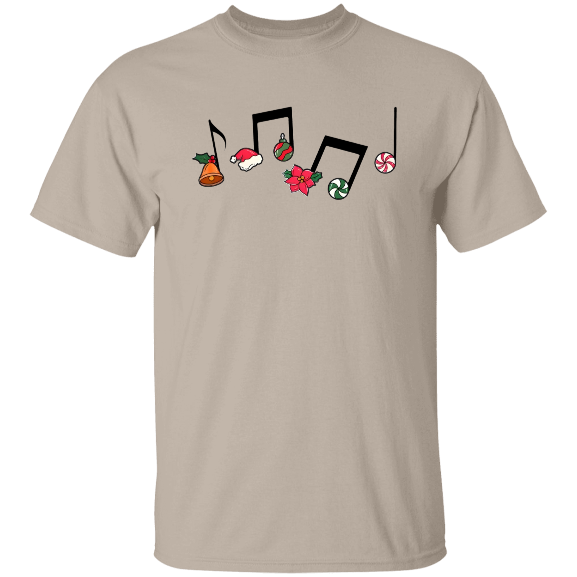 Christmas Music Has Been Played Teacher  T-Shirt - lapicta