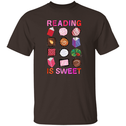 Reading Is Sweet T-Shirt, Candy Book Tee, Cute Teacher Shirt, School Librarians Shirt, Classroom Gift