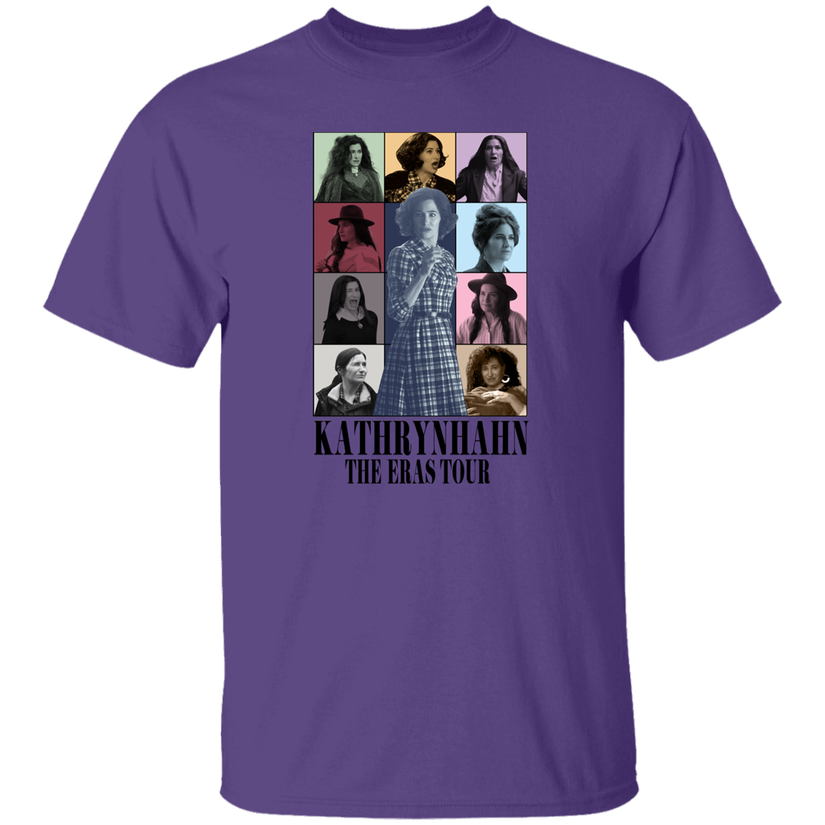 Kathryn Hahn Eras Vintage T-Shirt, Kathryn Hahn Shirt, The Eras Tour Shirt, Agatha Harkness Shirt	G500 5.3 oz. T-Shirt