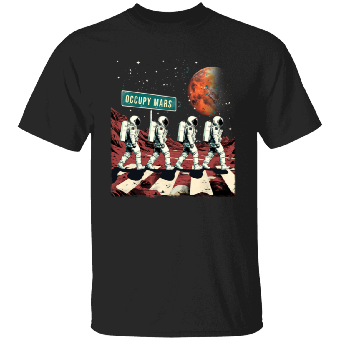 Occupy Mars Vintage  T-Shirt - ID08102423