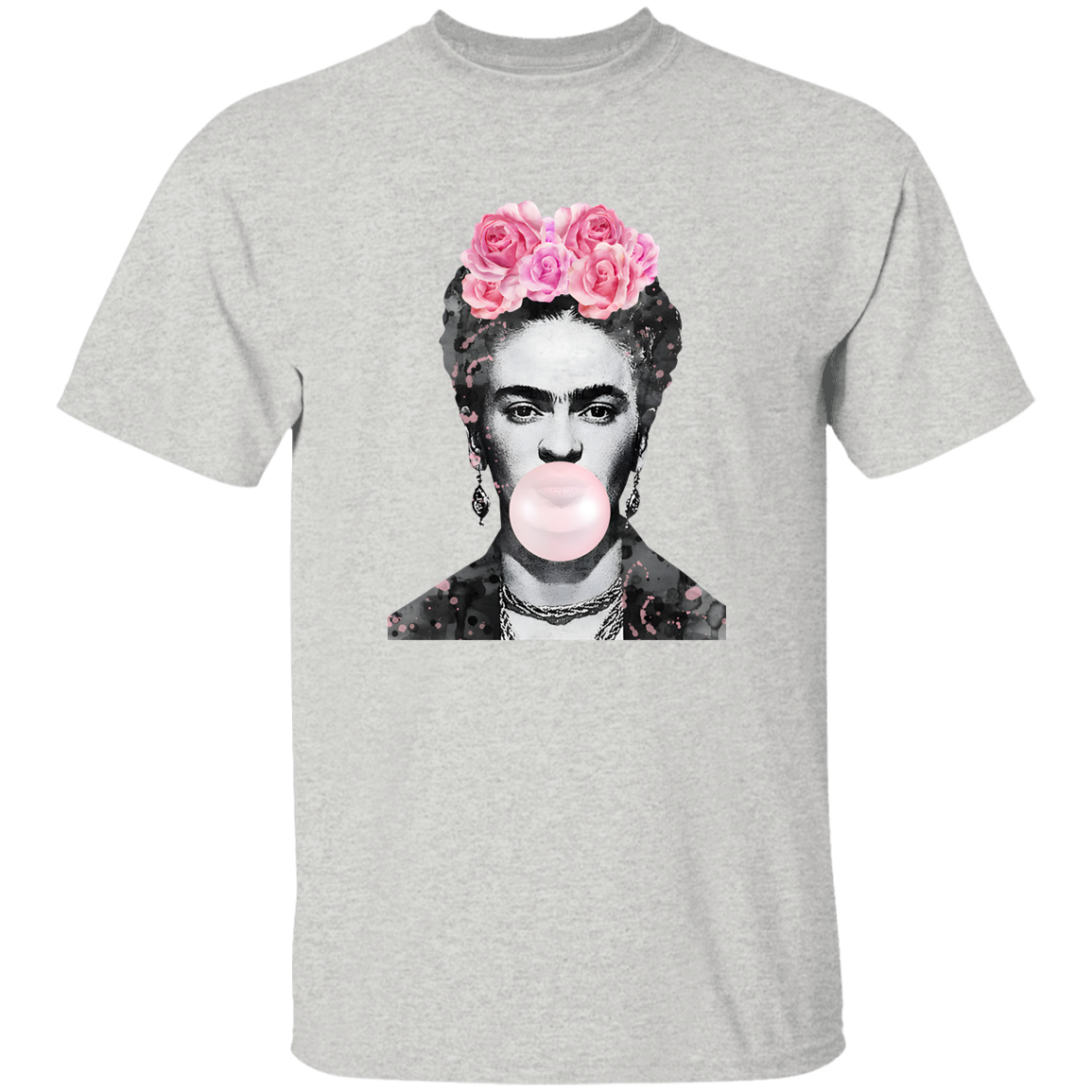 Frida Kahlo Bubble Gum Vintage  T-Shirt