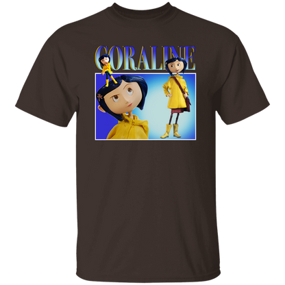 Coraline Shirt, Coraline Movie Shirt, Coraline Cartoon T-Shirt - leleart
