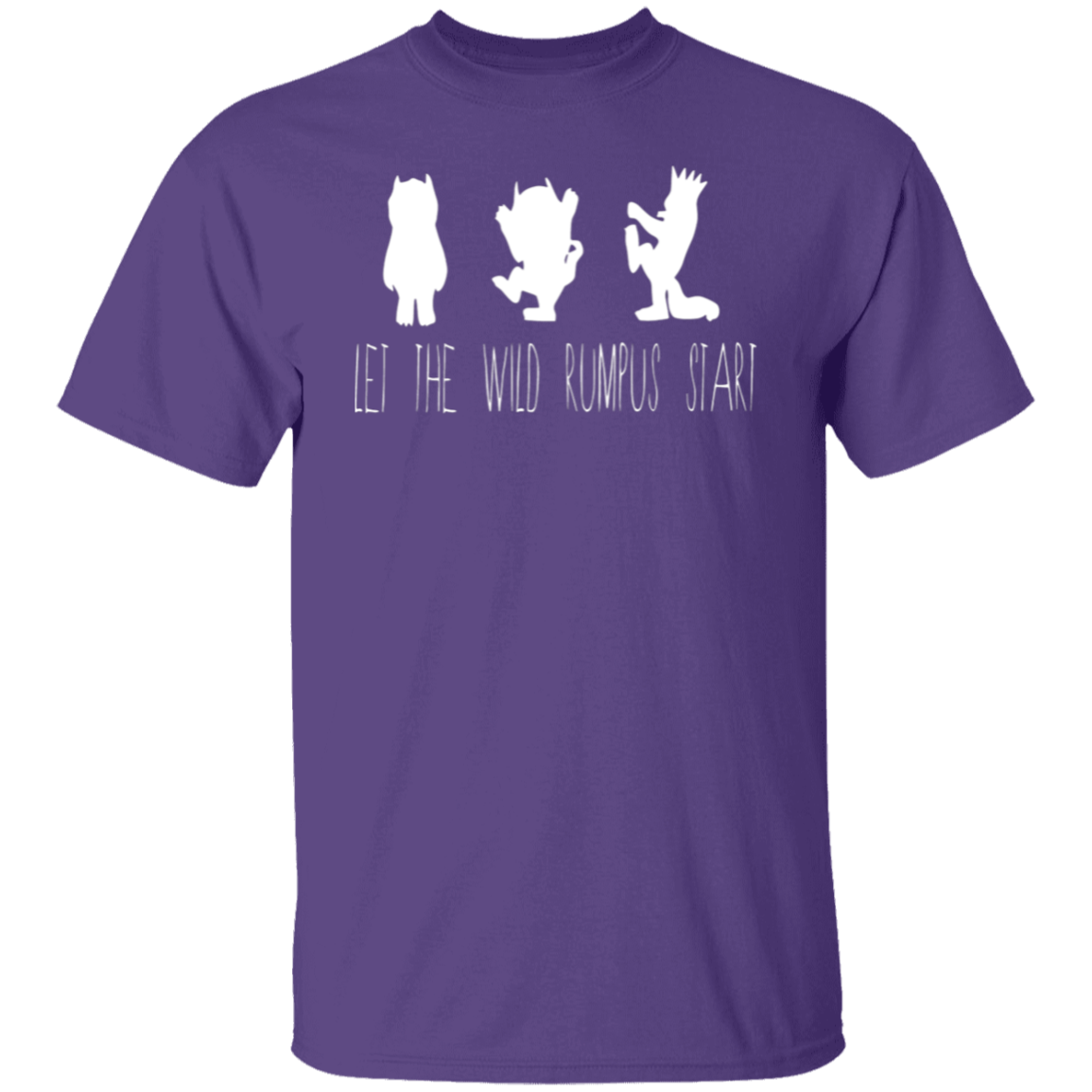Let The Wild Rumpus Start Teacher T-Shirt - lapicta