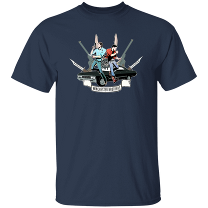 G500 5.3 oz. T-Shirt Winchester Brothers Supernatural T-Shirt