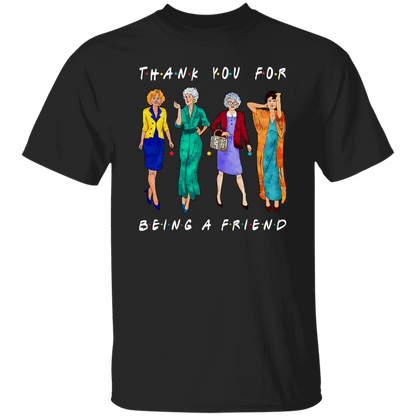 Thank You For Being A Friend Golden Girls Vintage T-Shirt