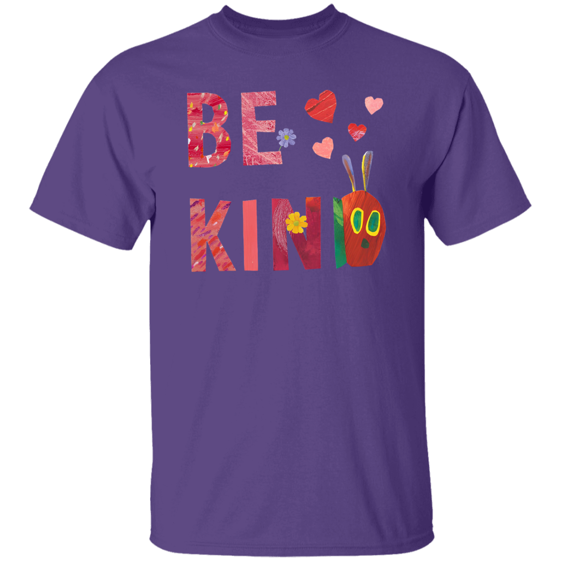 Be Kind Caterpillar Teacher T-Shirt - CDCraft
