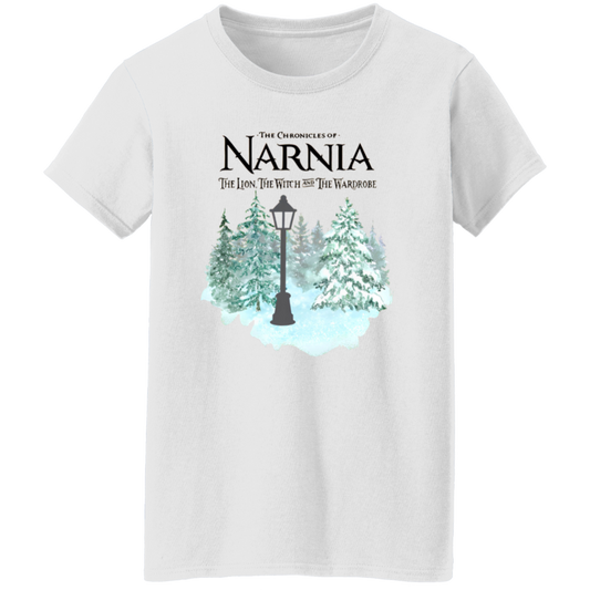 The Chronicles Of Narnia Christmas Teacher Vintage  G500L Ladies' 5.3 oz. T-Shirt - letter - WOMEN