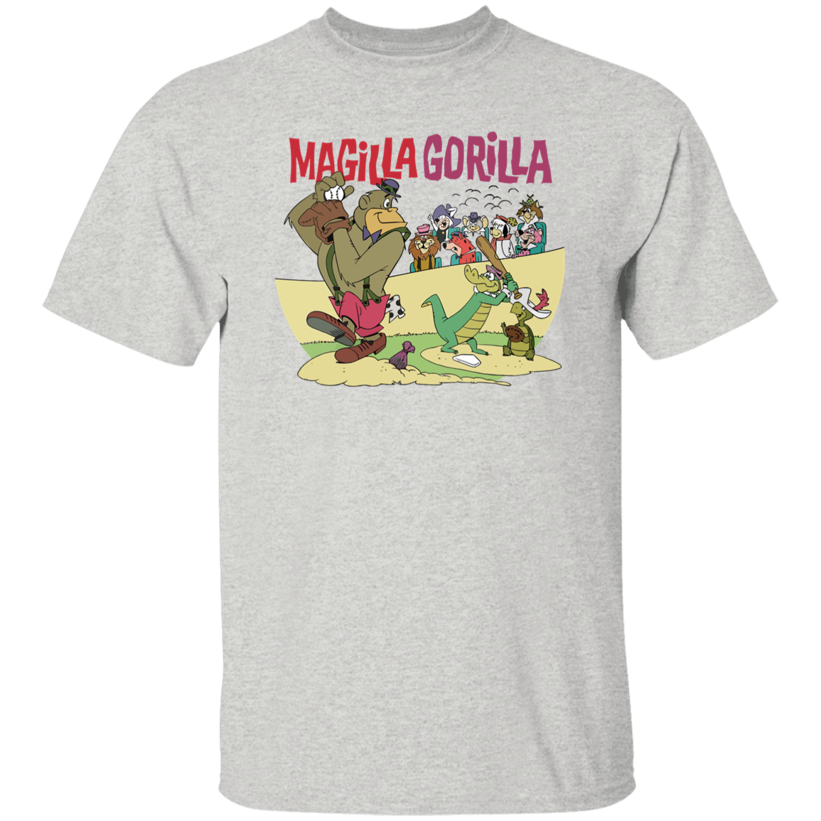 G500 5.3 oz. T-Shirt Tribute To Magilla Gorilla Cartoon Show From The 1960s T-Shirt