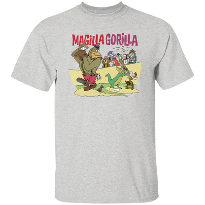 G500 5.3 oz. T-Shirt Tribute To Magilla Gorilla Cartoon Show From The 1960s T-Shirt