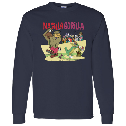 G540 LS T-Shirt 5.3 oz. 	Tribute To Magilla Gorilla Cartoon Show From The 1960s T-Shirt