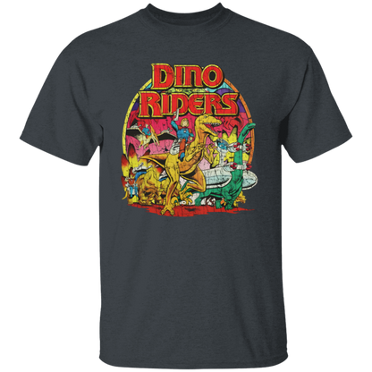 Dino Riders The Adventure Begins 1988  T-Shirt