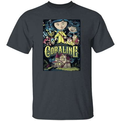 Coraline Best Design For Coraline Movie T-Shirt - leleart