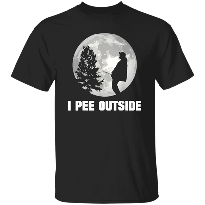 I Pee Outside Unisex T-Shirt - jasmine