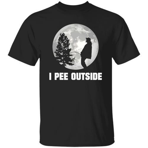I Pee Outside Unisex T-Shirt - jasmine