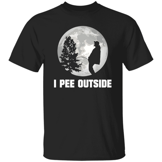 I Pee Outside Unisex T-Shirt - jasmine