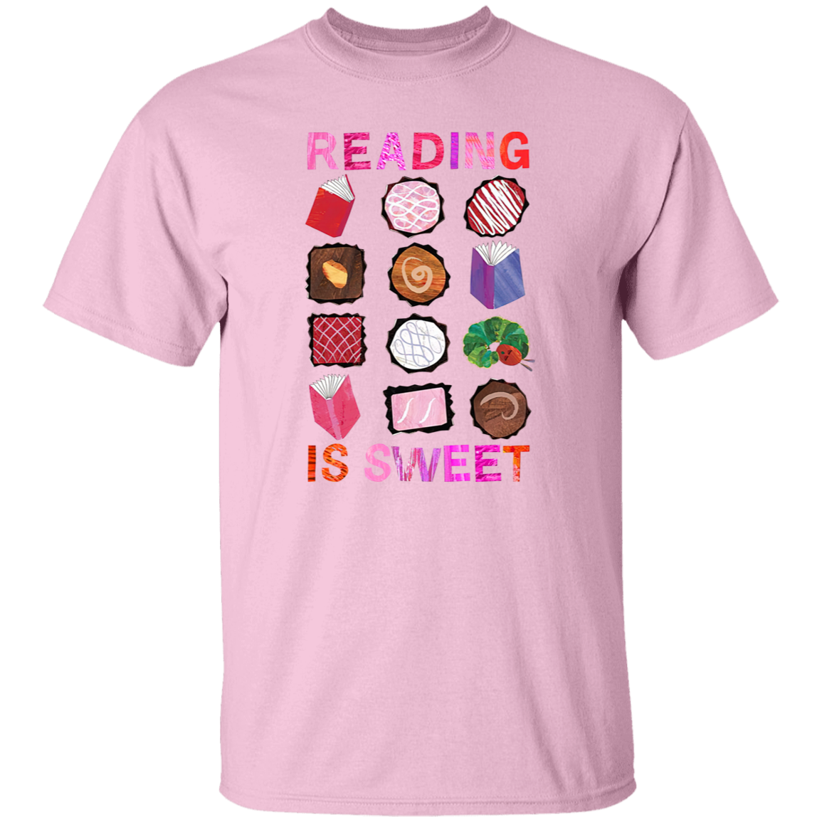 Reading Is Sweet T-Shirt, Candy Book Tee, Cute Teacher Shirt, School Librarians Shirt, Classroom Gift