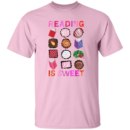 Reading Is Sweet T-Shirt, Candy Book Tee, Cute Teacher Shirt, School Librarians Shirt, Classroom Gift
