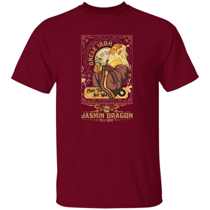 Vintage Retro Uncle Iroh Make Tea Not War Vintage T-Shirt