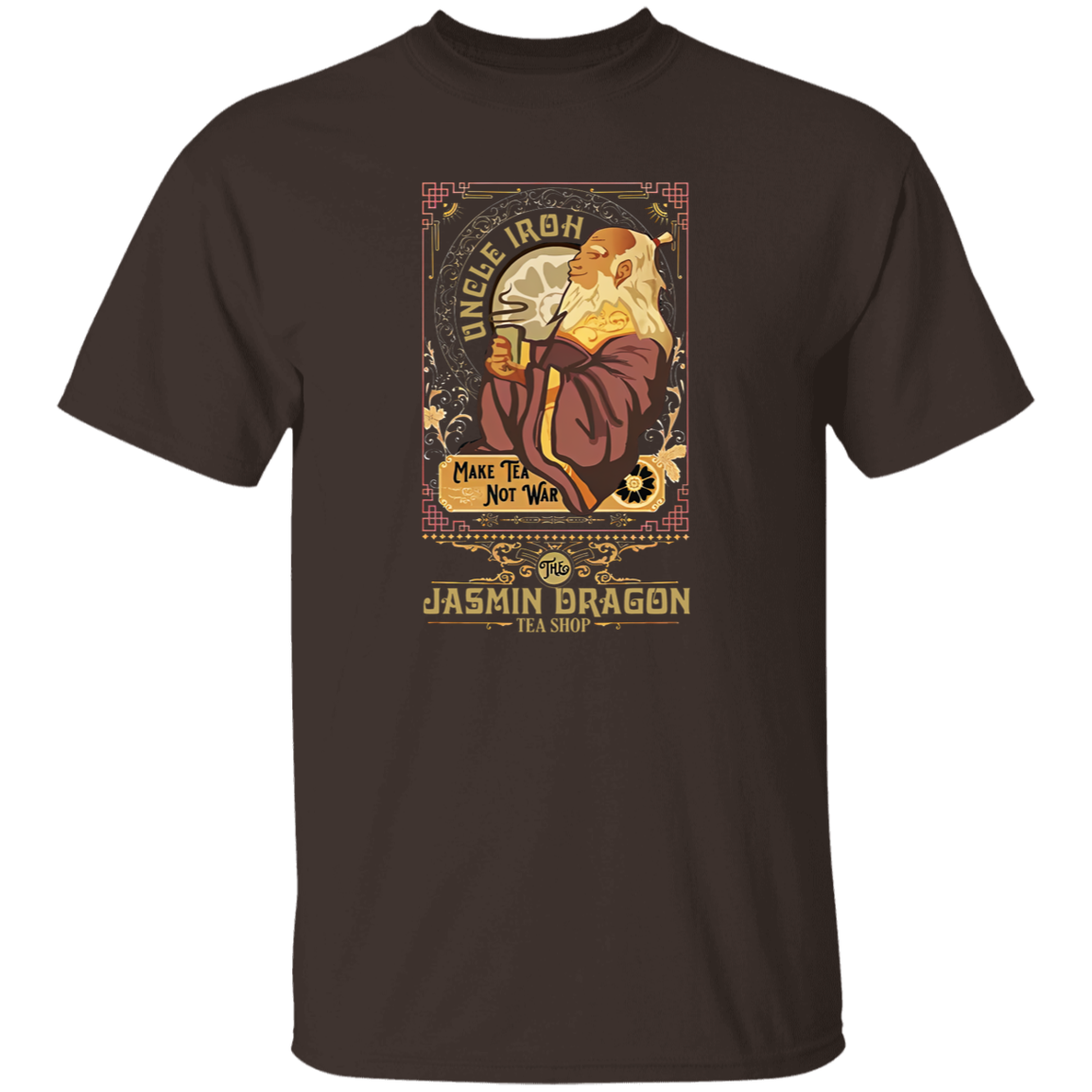 Vintage Retro Uncle Iroh Make Tea Not War Vintage T-Shirt
