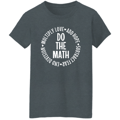 Do The Math Teacher Vintage T-Shirt - WOMAN