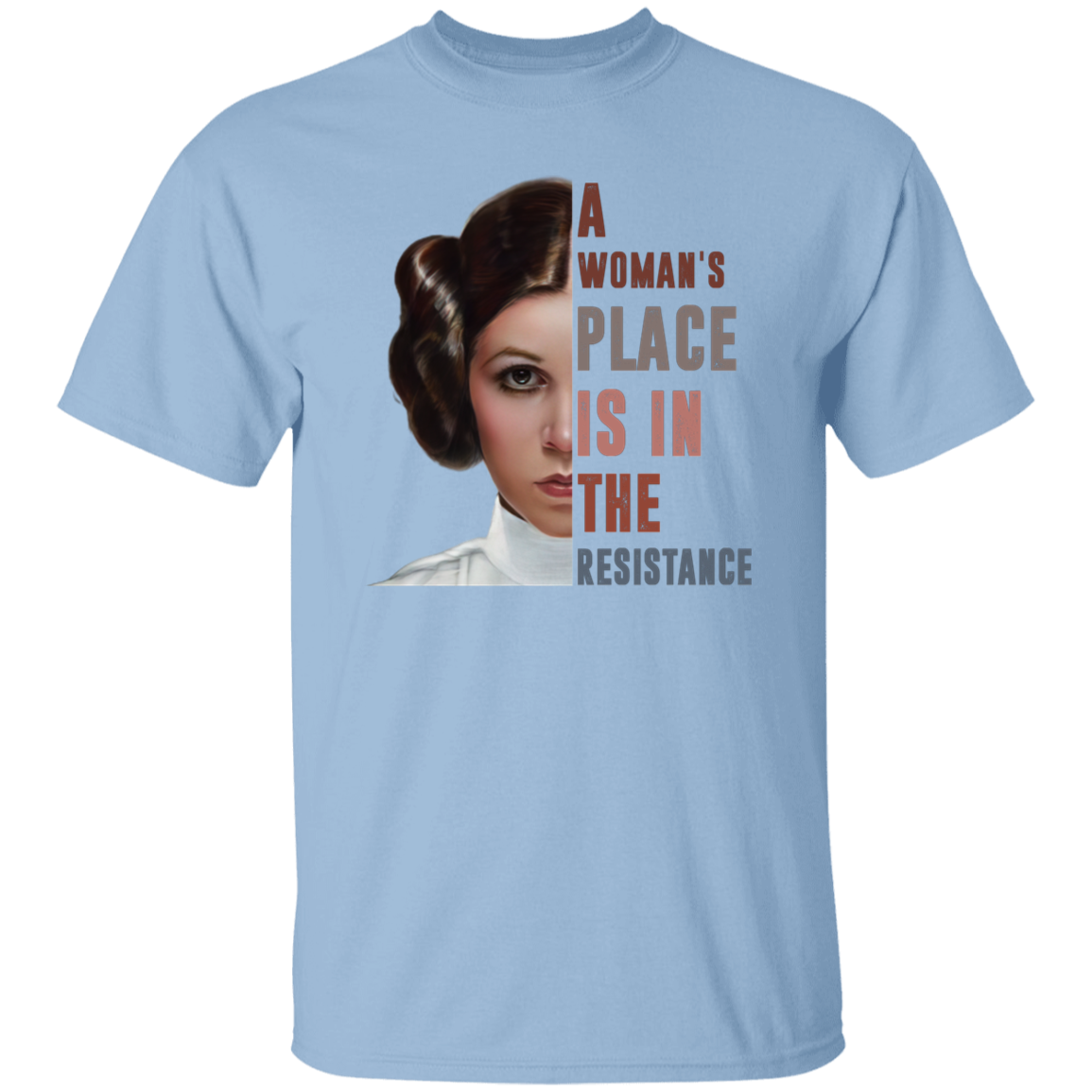 Princess Leia A Woman’s Place Is In The Resistance T-Shirt