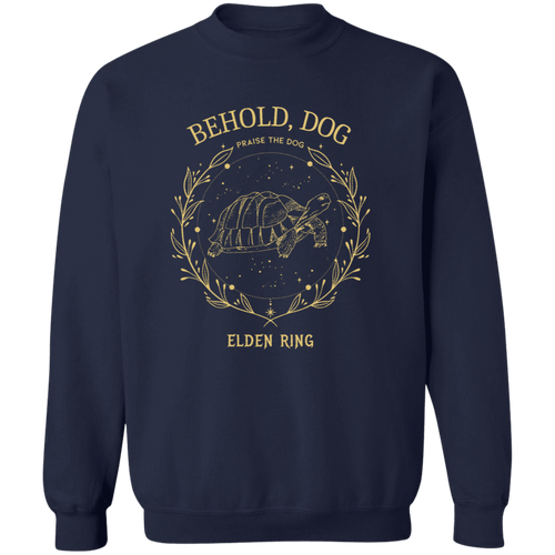 Behold Dog Elden Ring  Pullover Sweatshirt