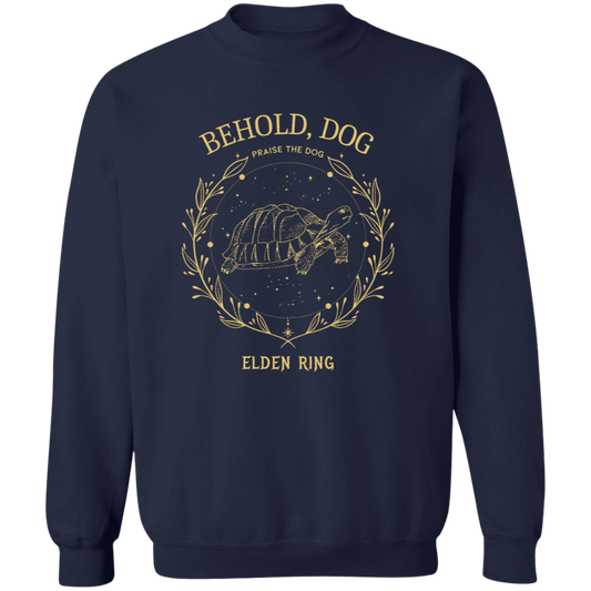 Behold Dog Elden Ring  Pullover Sweatshirt