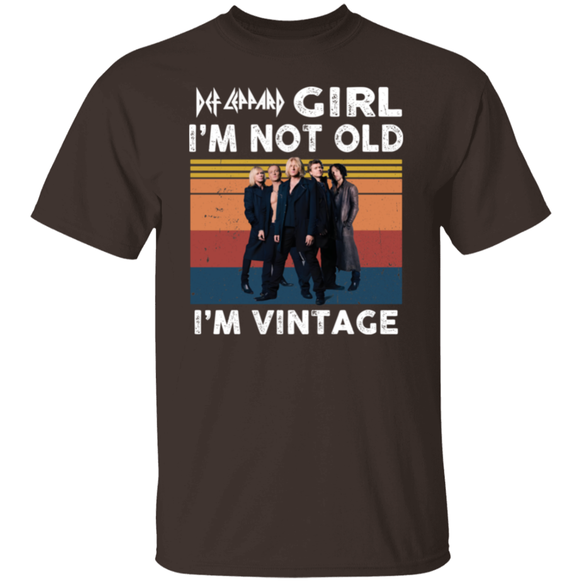 Def Leppard Lovers I’m Not Old I’m Vintage T-Shirt - leleart