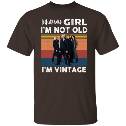 Def Leppard Lovers I’m Not Old I’m Vintage T-Shirt - leleart