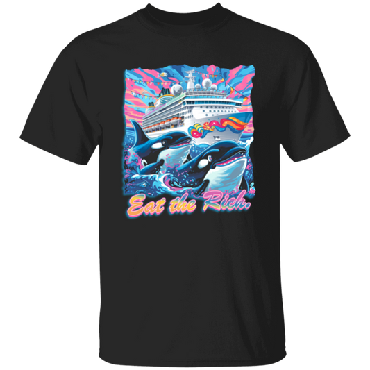 Eat The Rich Retro  T-Shirt - ID30122416
