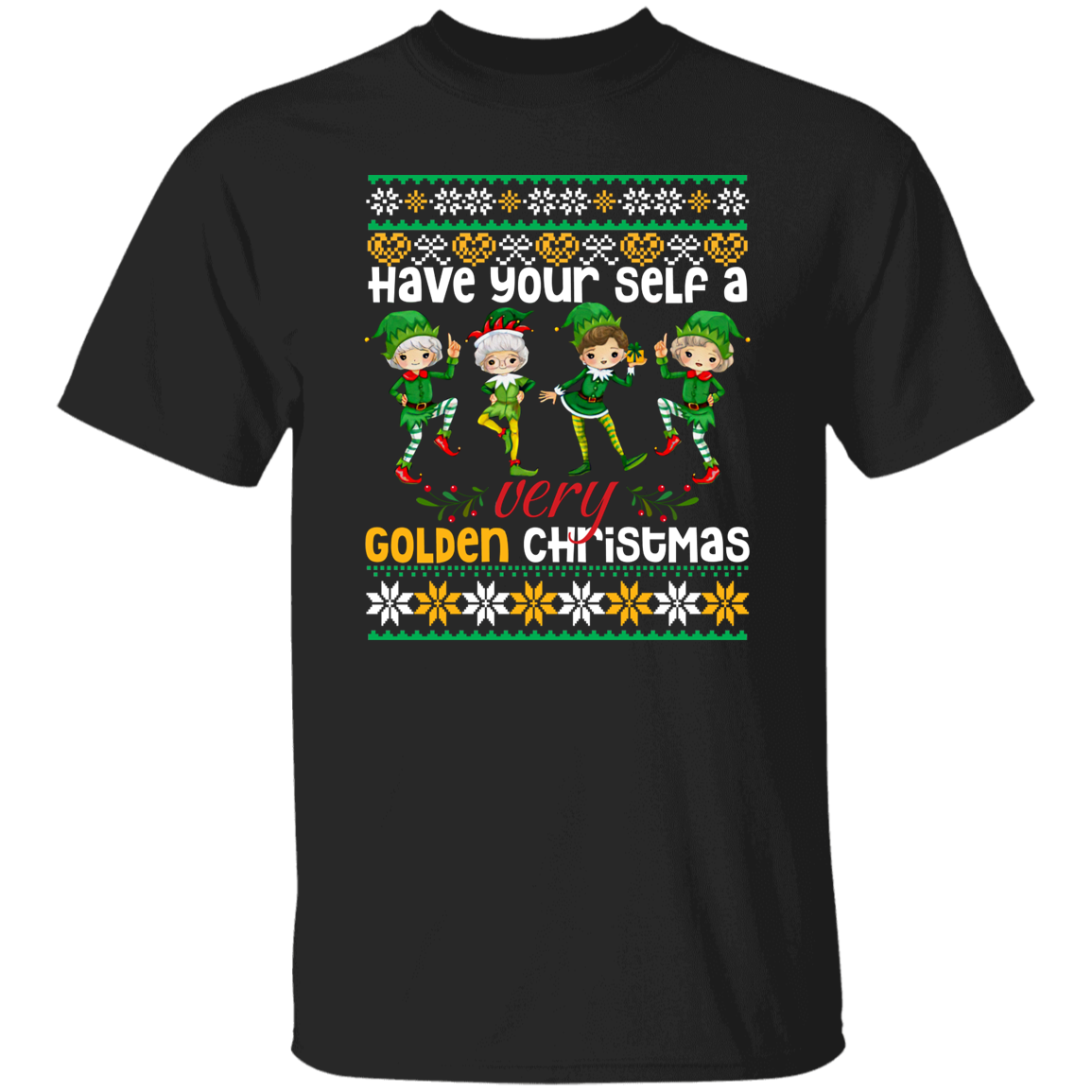Golden Girls Have Yourself A Very Golden Christmas T-Shirt