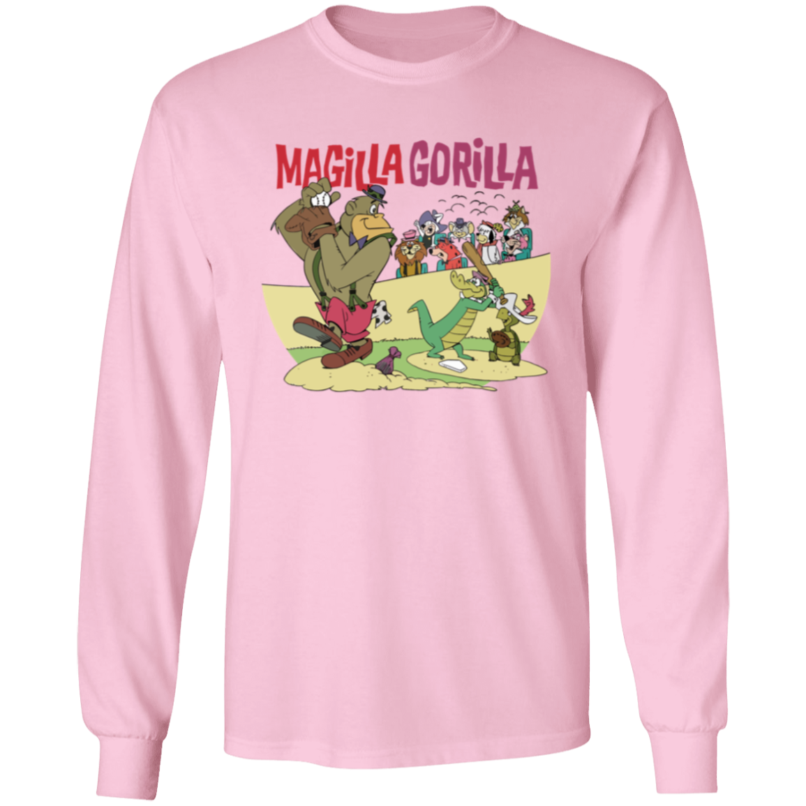 G540 LS T-Shirt 5.3 oz. 	Tribute To Magilla Gorilla Cartoon Show From The 1960s T-Shirt