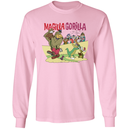 G540 LS T-Shirt 5.3 oz. 	Tribute To Magilla Gorilla Cartoon Show From The 1960s T-Shirt