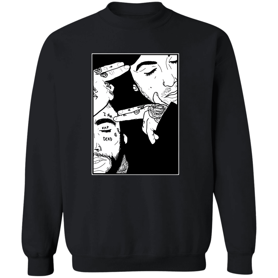 G180 Gildan Crewneck Pullover Sweatshirt For The Last Time Suicideboys Unisex Sweatshirt