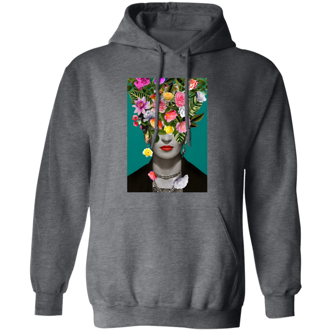 Beautiful flowers Classic Vintage Gildan Pullover Hoodie