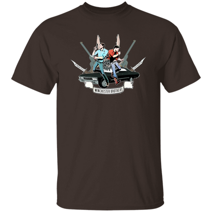 G500 5.3 oz. T-Shirt Winchester Brothers Supernatural T-Shirt