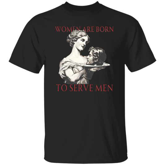 Women Serve Men Vintage T-Shirt - ID21062405