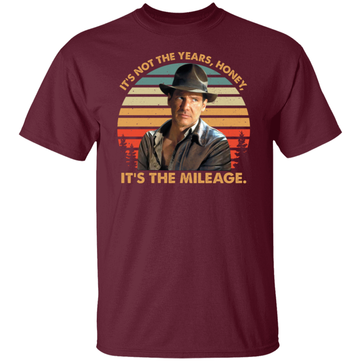 It's Not The Years Honey It's The Mileage Vintage T-Shirt - leleart