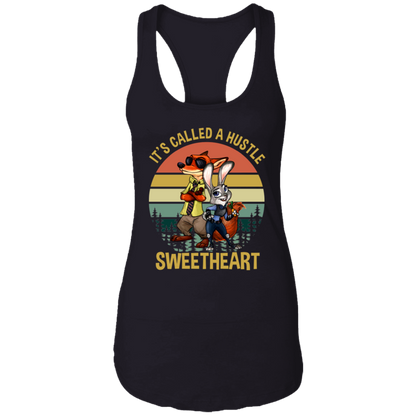 It's Called A Hustle Sweetheart Vintage T-Shirt - NL1533 Ladies Ideal Racerback Tank