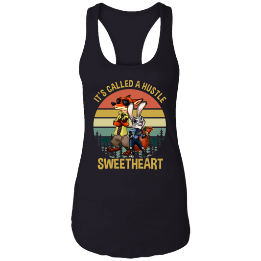 It's Called A Hustle Sweetheart Vintage T-Shirt - NL1533 Ladies Ideal Racerback Tank