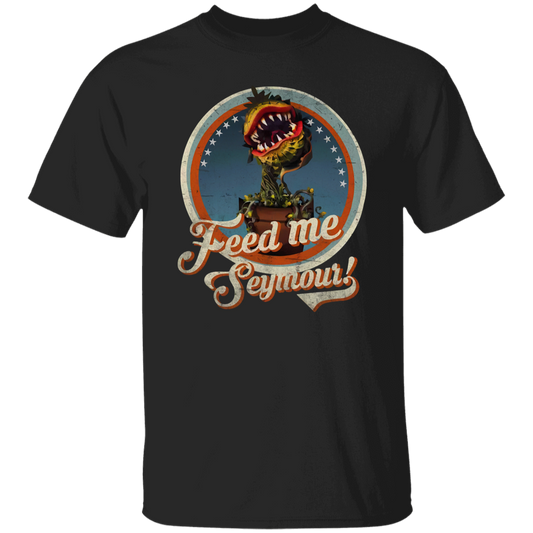 G500 5.3 oz. T-Shirt Little Shop of Horrors Audrey 2 Feed Unisex Vintage T-Shirt